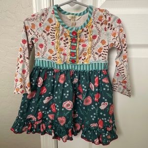 Pre Owned Baby Girls Matilda Jane Long Ago Dress 18-24 Mths
